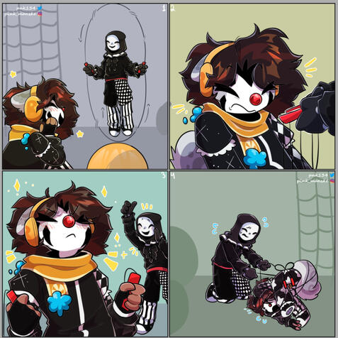 4 pannel comic