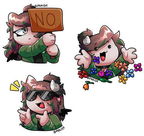 stickers comission