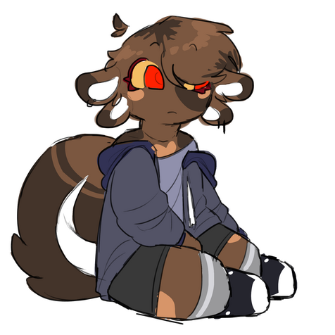 full body colored sketch